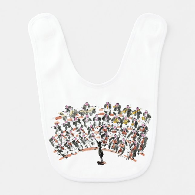 Orchestra Baby Bib (Front)