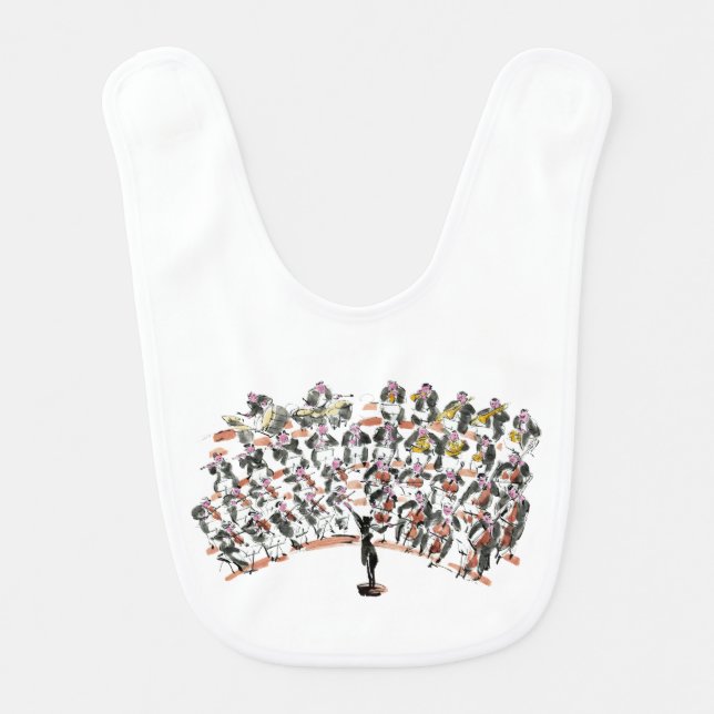 Orchestra Baby Bib (Front)
