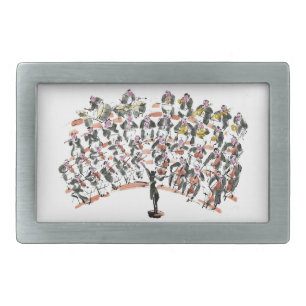 Orchestra Belt Buckles