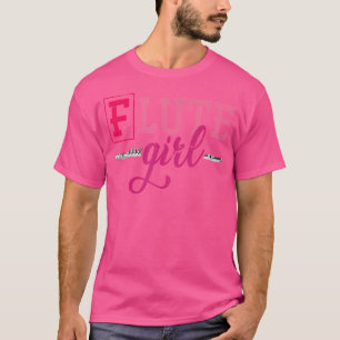 Orchestra Classical Musician Flutist Girls Gift Fl T-Shirt