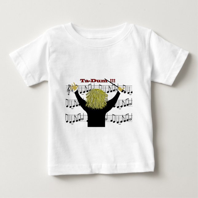 Orchestra Conductor Congratulations Baby T-Shirt (Front)