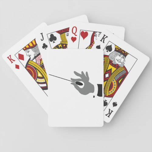 Orchestra Conductor Playing Cards