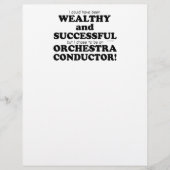 Orchestra Conductor Wealthy & Successful (Front)
