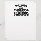 Orchestra Conductor Wealthy & Successful (Front/Back)