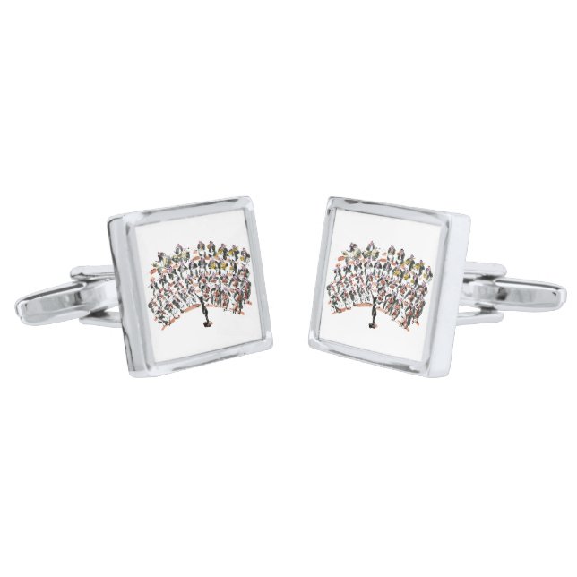 Orchestra Cufflinks (Angled)