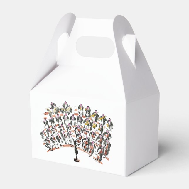 Orchestra Favor Boxes (Front Side)