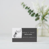 Orchestra   French Horn Business Card (Standing Front)