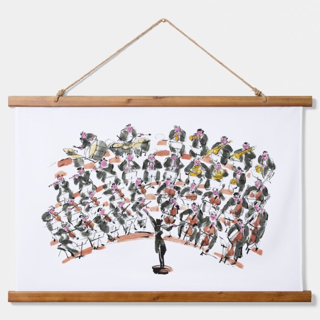 Orchestra Hanging Tapestry (Front)