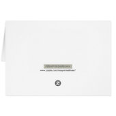 Orchestra Instrument Nighttime Skyline Cards (Back Horizontal)