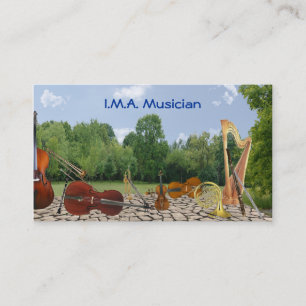 Orchestra Instruments Contact Card