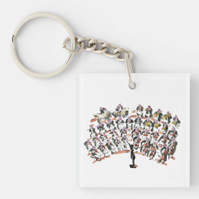 Orchestra Keychain (Front)