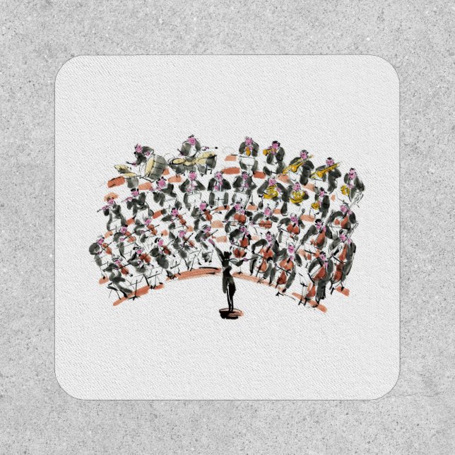 Orchestra Lapel Pins Patch (Front)