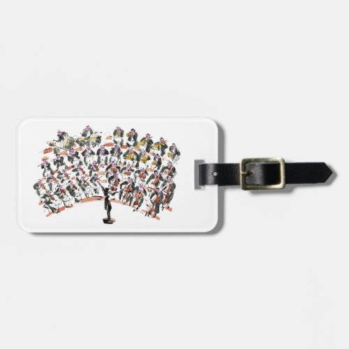 Orchestra Luggage Tag