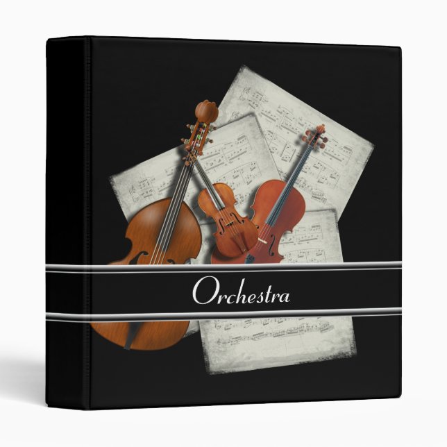 Orchestra Music Binder (Front/Spine)