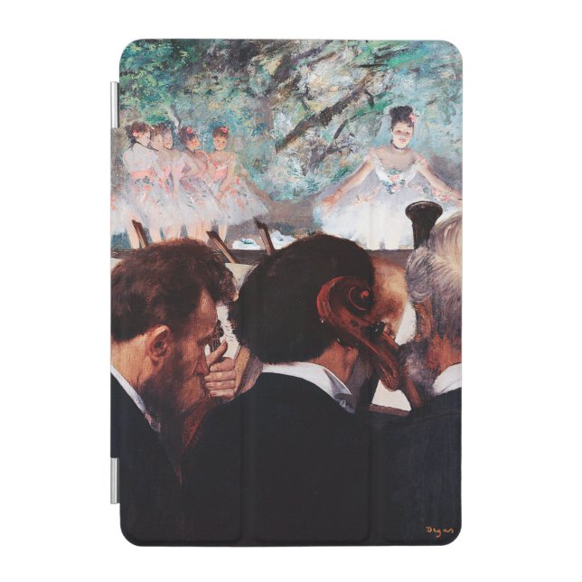 Orchestra Musicians, Edgar Degas iPad Mini Cover (Front)