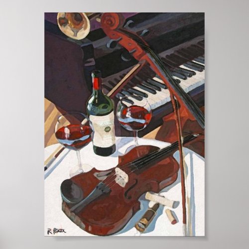 Orchestra Oil Club Poster