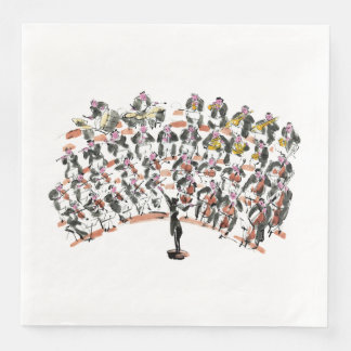 Orchestra Paper Dinner Napkins