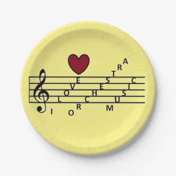 Orchestra Paper Plates by GKDStore at Zazzle