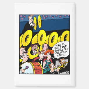 Orchestra Seats Magnet