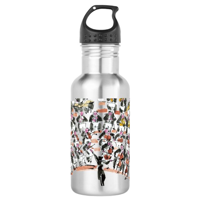 Orchestra Stainless Steel Water Bottle (Front)