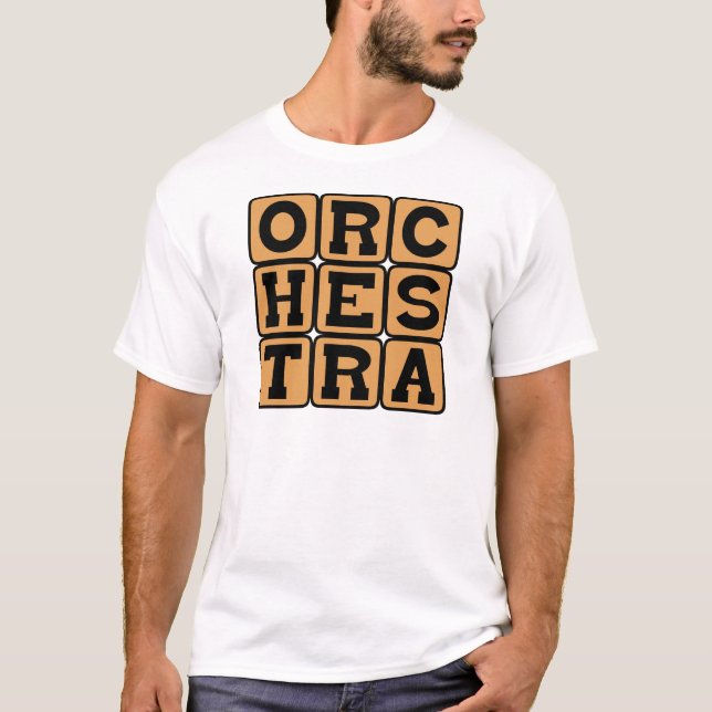 Orchestra, Symphony Musicians T-Shirt (Front)