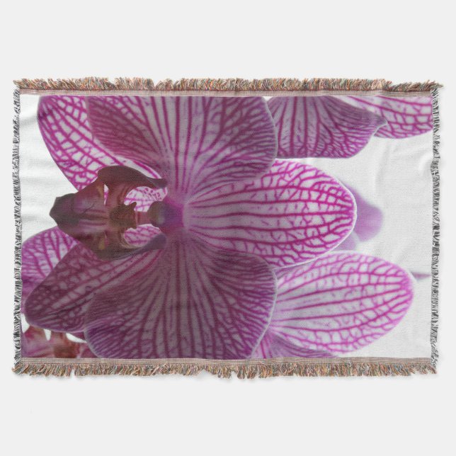 Orchid20160301 Throw Blanket (Front)