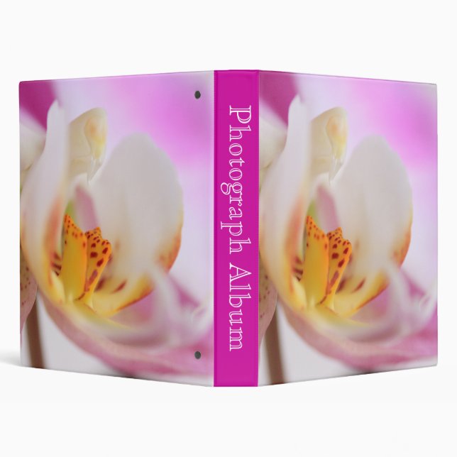 Orchid 3 Ring Binder (Background)