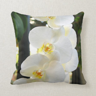 ORCHID #9 THROW PILLOW