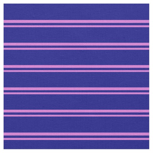 Orchid and Blue Pattern of Stripes Fabric