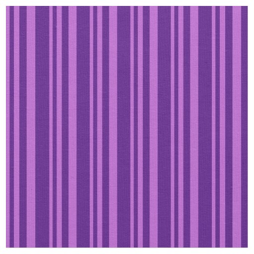 Orchid and Indigo Stripes Pattern Fabric
