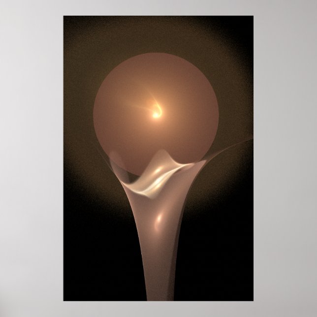 'Orchid and Orb' Poster (Front)