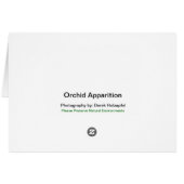Orchid Apparition Card (Back Horizontal)