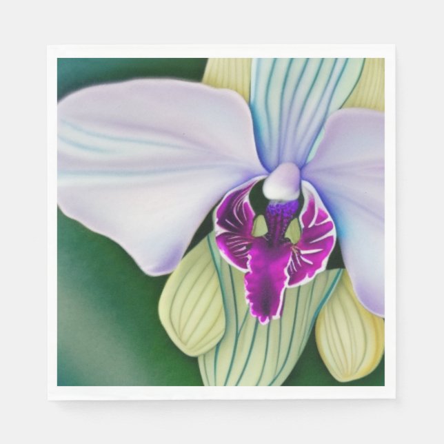Orchid Beauty Napkins (Front)