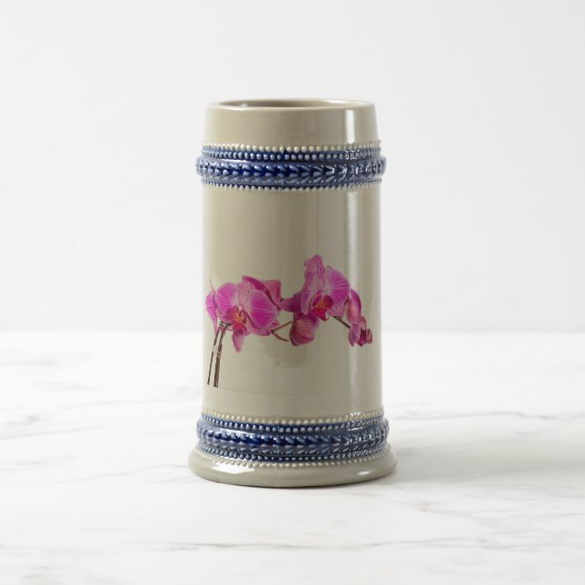 Orchid Beer Stein (Center)