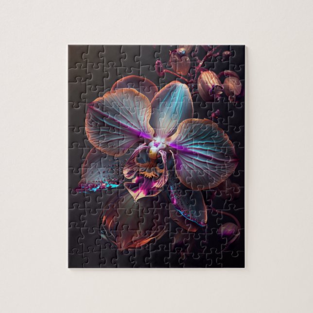 Orchid Blossom Jigsaw Puzzle (Vertical)