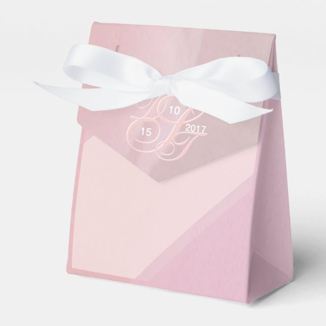 Orchid Blush Favor Box (Front Side)