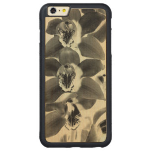 Orchid Blush Panels IV Carved Maple iPhone 6 Plus Bumper Case