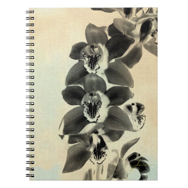 Orchid Blush Panels IV Notebook (Front)