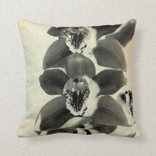 Orchid Blush Panels IV Throw Pillow