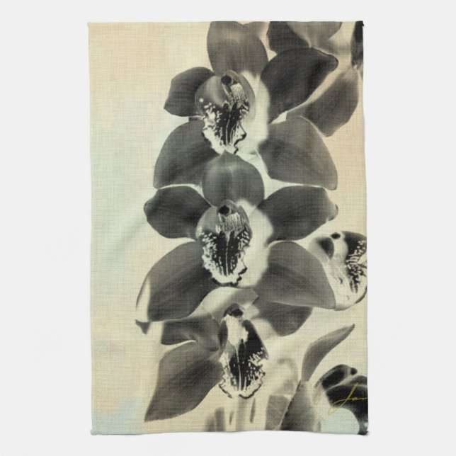 Orchid Blush Panels IV Towel (Vertical)