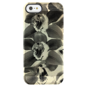 Orchid Blush Panels IV Clear iPhone SE/5/5s Case