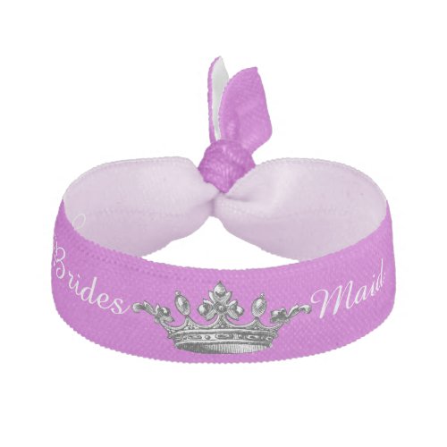 Orchid Bridesmaid Princess Head Band Ribbon Hair Tie