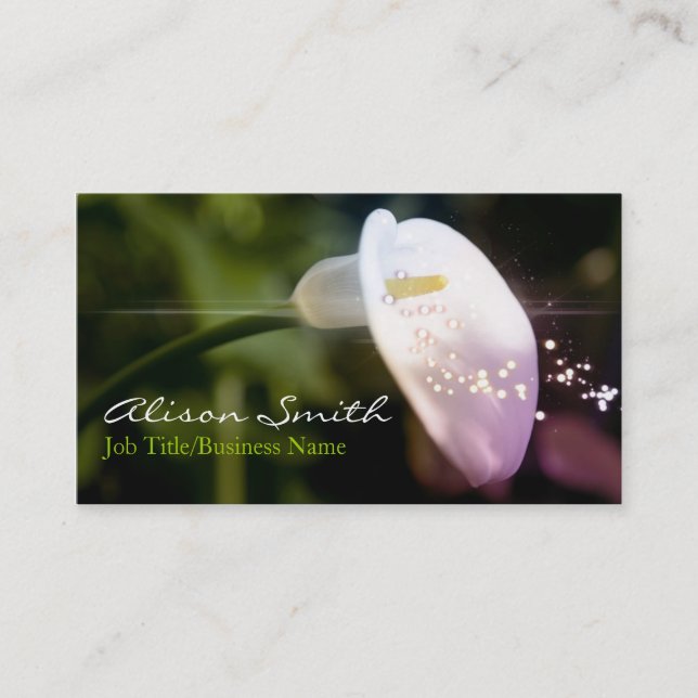Orchid Business Card (Front)