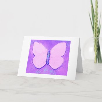 Orchid Butterfly Blank Greeting Card by SPKCreative at Zazzle