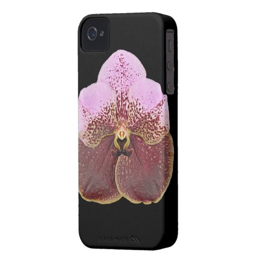 Orchid Cell Phone Case, iPhone 4 Case-Mate iPhone Case (Back Left)