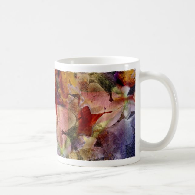 Orchid collage - Mug (Right)