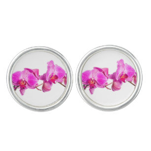 Orchid Cufflinks