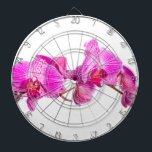 Orchid Dart Board<br><div class="desc">Beautiful Orchid on white background

Image © Angelika Stern</div>
