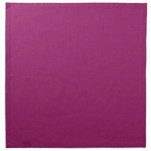 Orchid Flower Deep Pink Purple Solid Color 2022 Cloth Napkin
