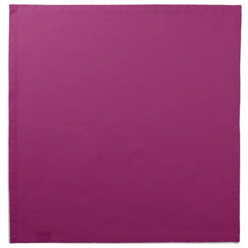 Orchid Flower Deep Pink Purple Solid Color 2022 Cloth Napkin